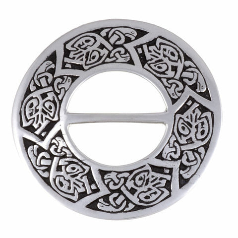Silver Celtic Scarf Ring – Carruthers Jewellers